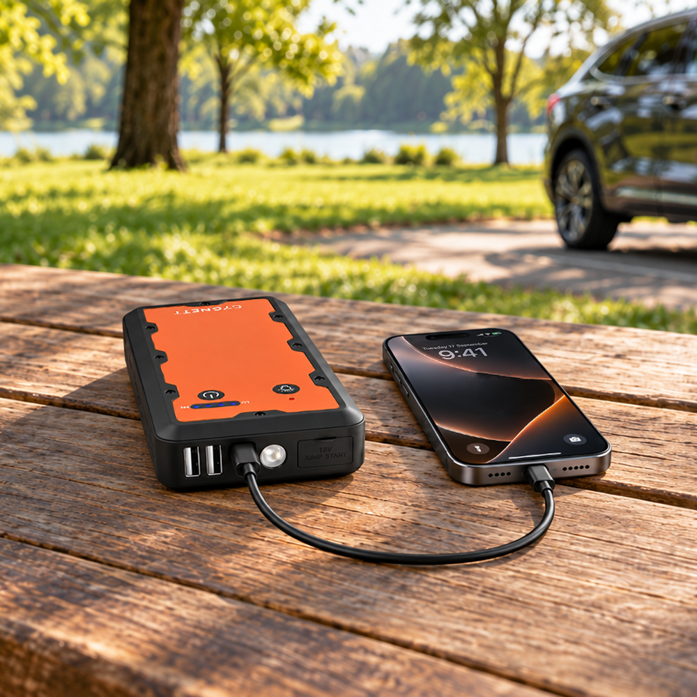 Portable Jump Starter with Power Bank 10K