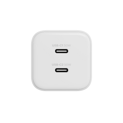 50W FAST 2-Port Wall Charger