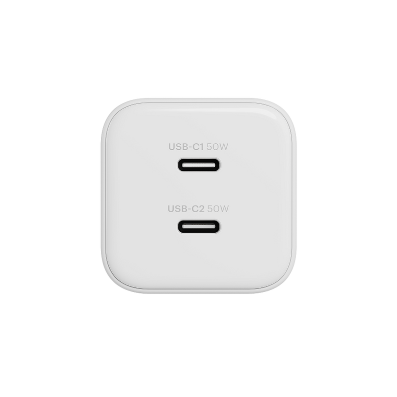 50W FAST 2-Port Wall Charger