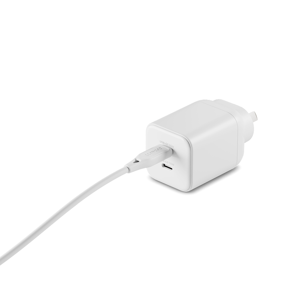 50W FAST 2-Port Wall Charger