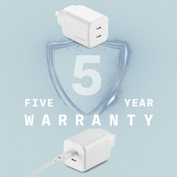 50W FAST 2-Port Wall Charger