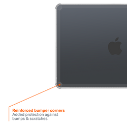 Tough Protective Clear Case for MacBook Air 13” (M5-M2)