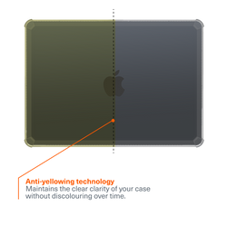 Tough Protective Clear Case for MacBook Air 13” (M5-M2)