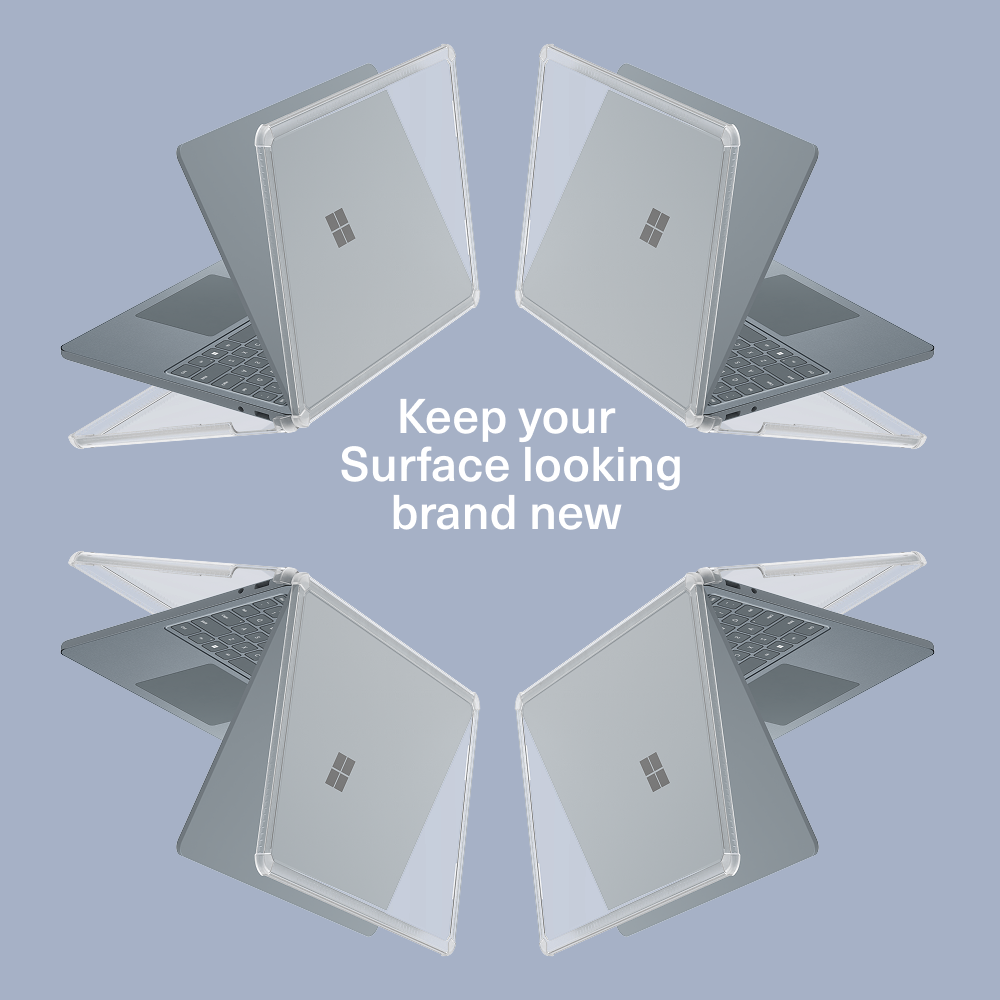 Tough Protective Clear Case for Surface Laptop 13”