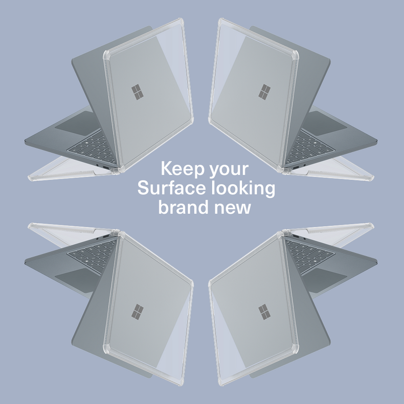 Tough Protective Clear Case for Surface Laptop 13”