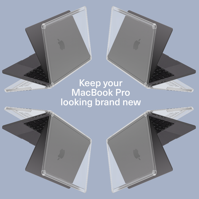 Tough Protective Clear Case for MacBook Pro 14” (M5-M1)