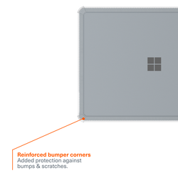 Tough Protective Clear Case for Surface Laptop 13”