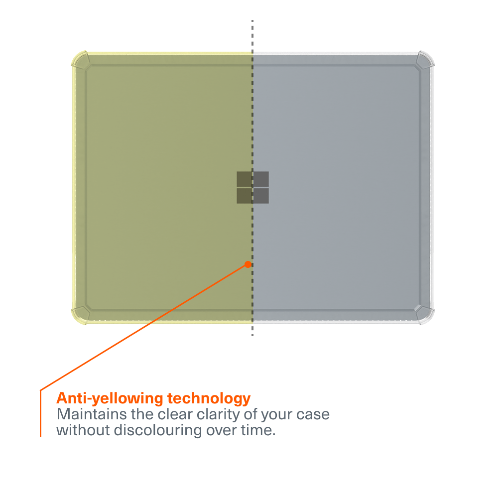 Tough Protective Clear Case for Surface Laptop 13”