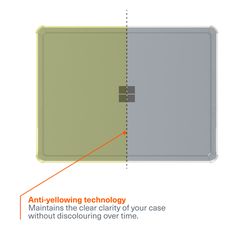 Tough Protective Clear Case for Surface Laptop 13”