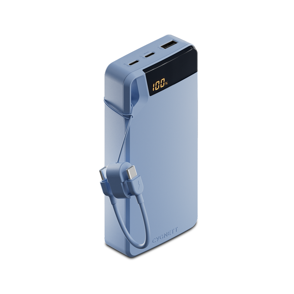 20W Power Bank with USB-C Lanyard Cable 20K