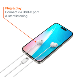 In-Ear Wired Earphones USB-C