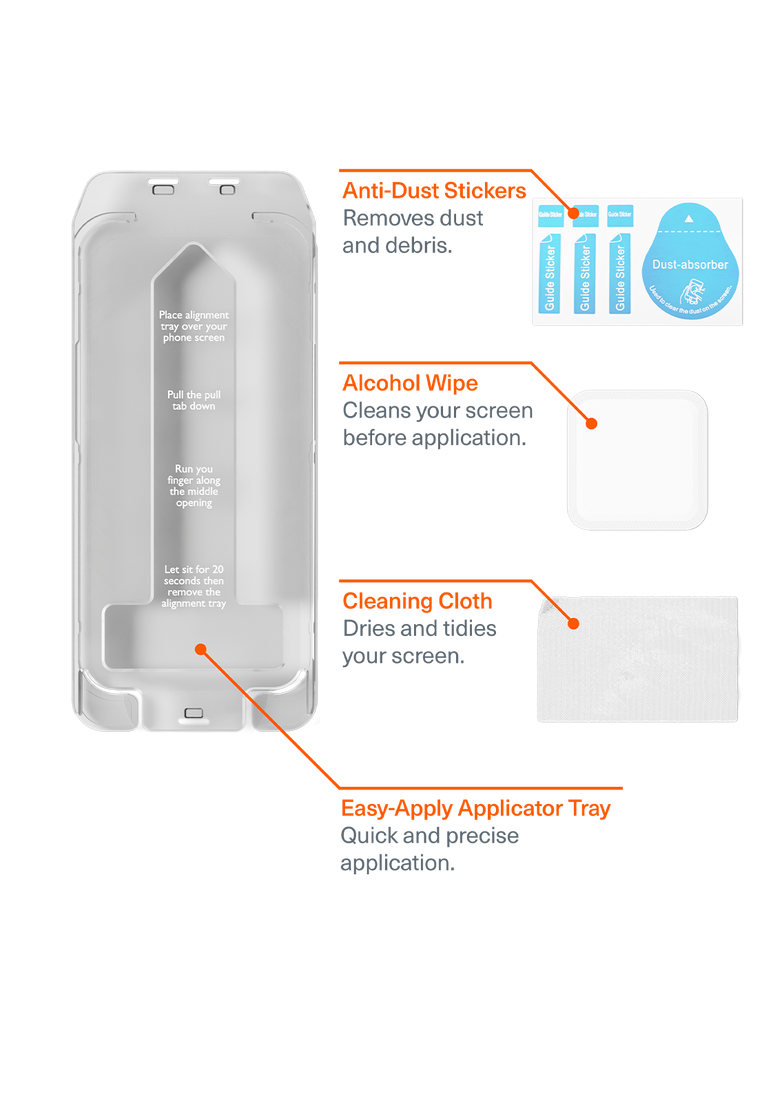Glass Screen Protector for Galaxy S25 FE