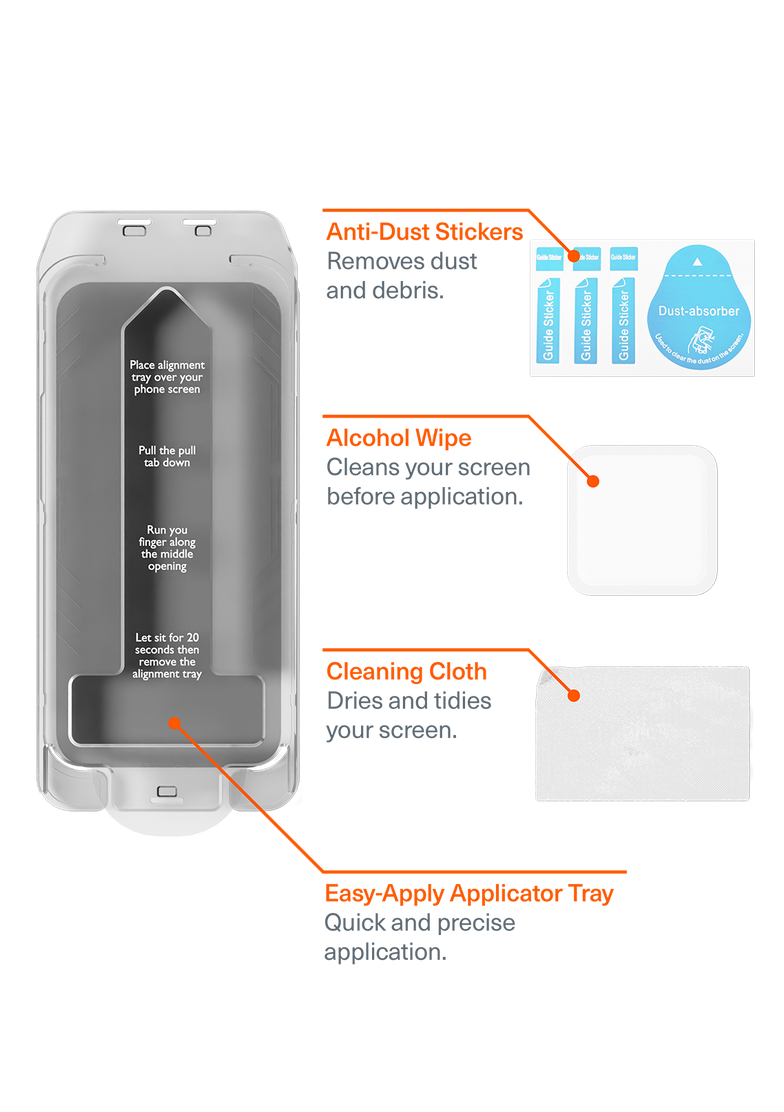 4-Way Privacy Screen Protector For iPhone 17 Pro Max