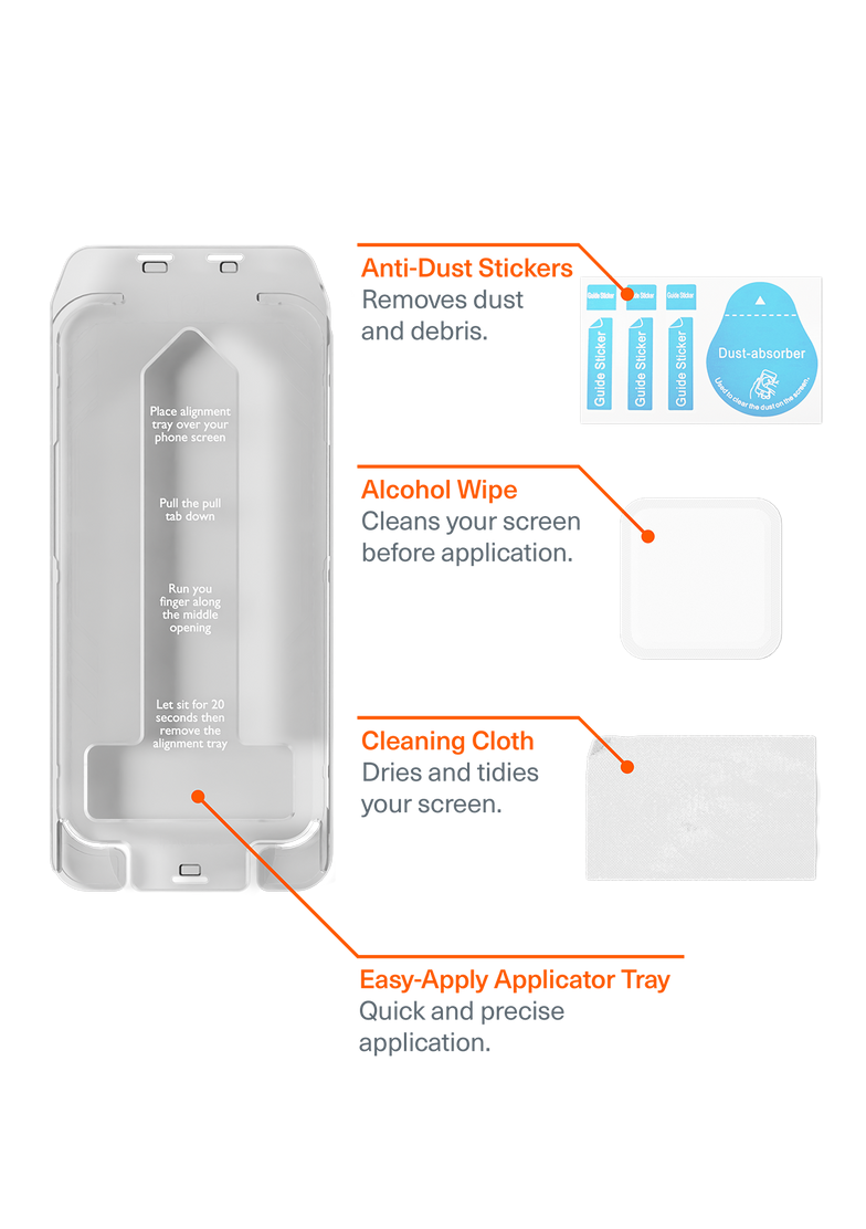 Advanced Glass Screen Protector For iPhone 17 Pro