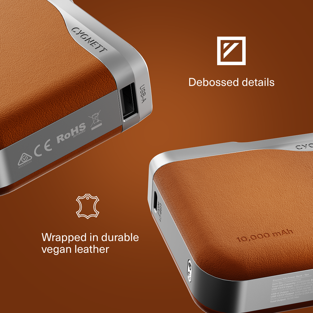 45W FAST Power Bank 10K