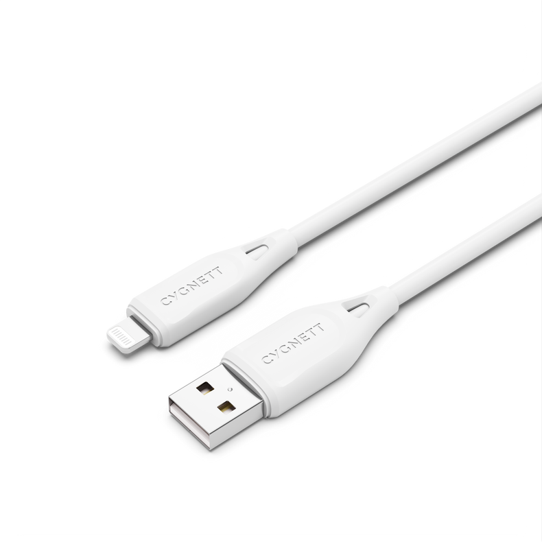 Lightning to USB-A Cable 2m - White - Cygnett (AU)