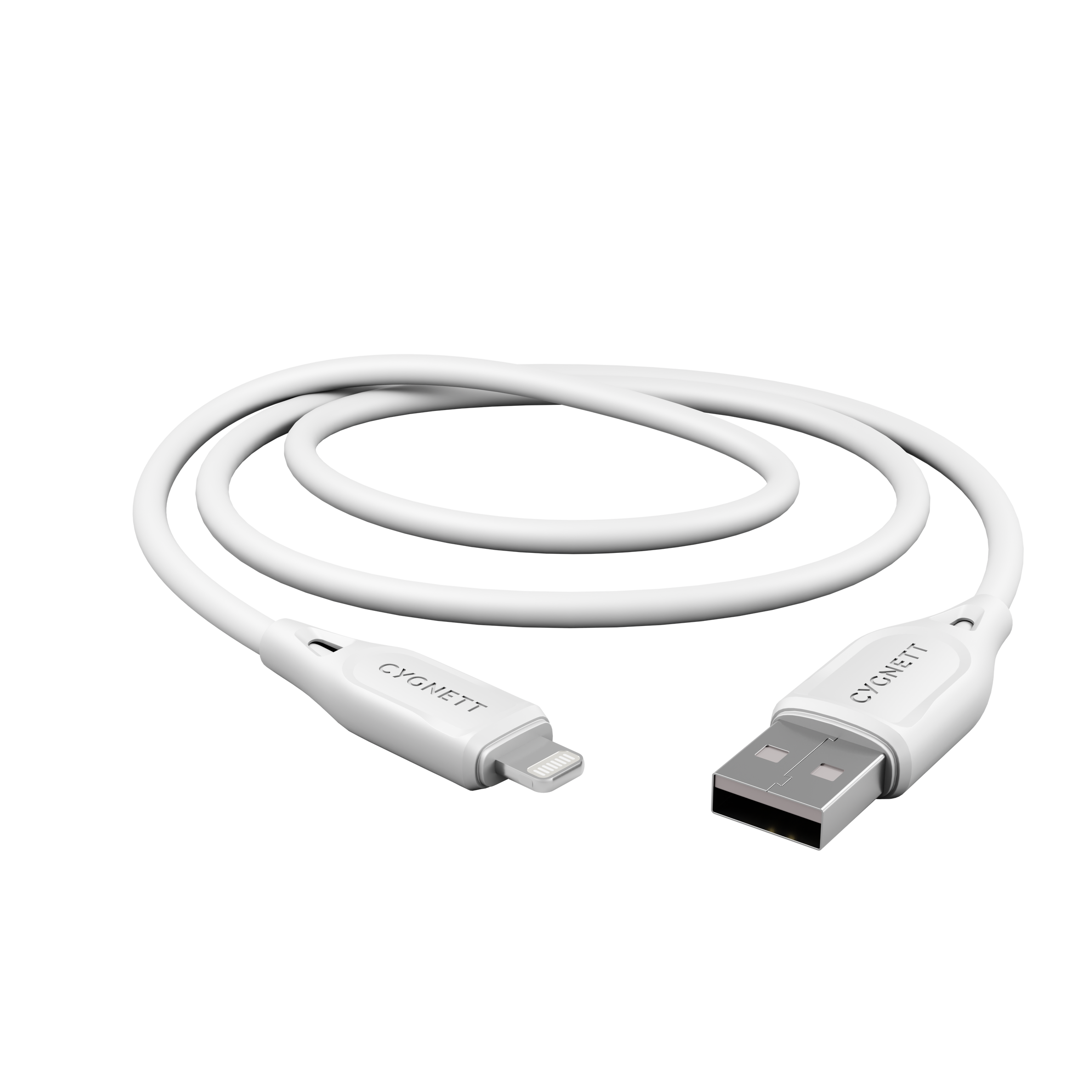 Lightning to USB-A Cable 2M - White - Cygnett (AU)
