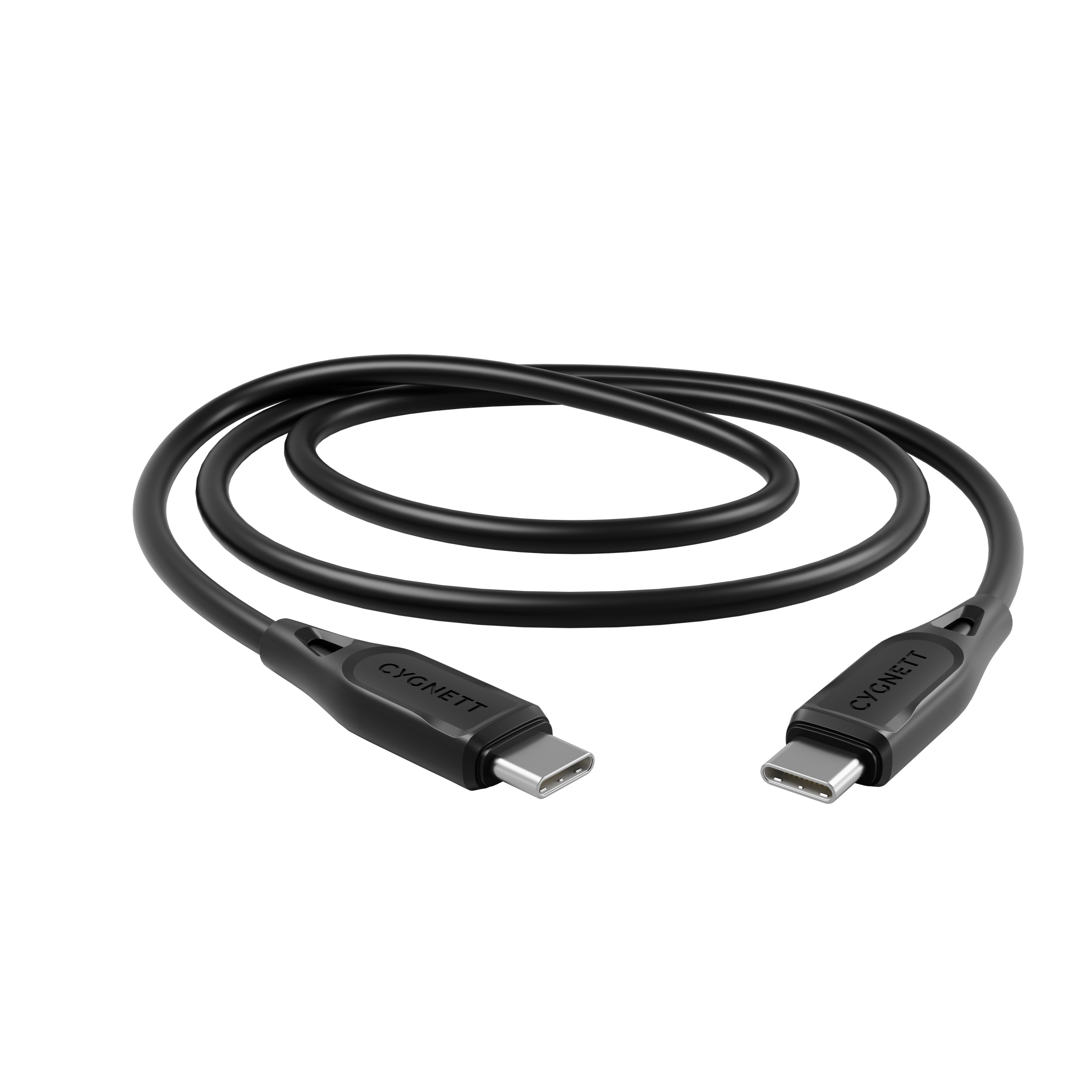 USB-C to USB-C (2.0) Cable 2m - Black - Cygnett (AU)