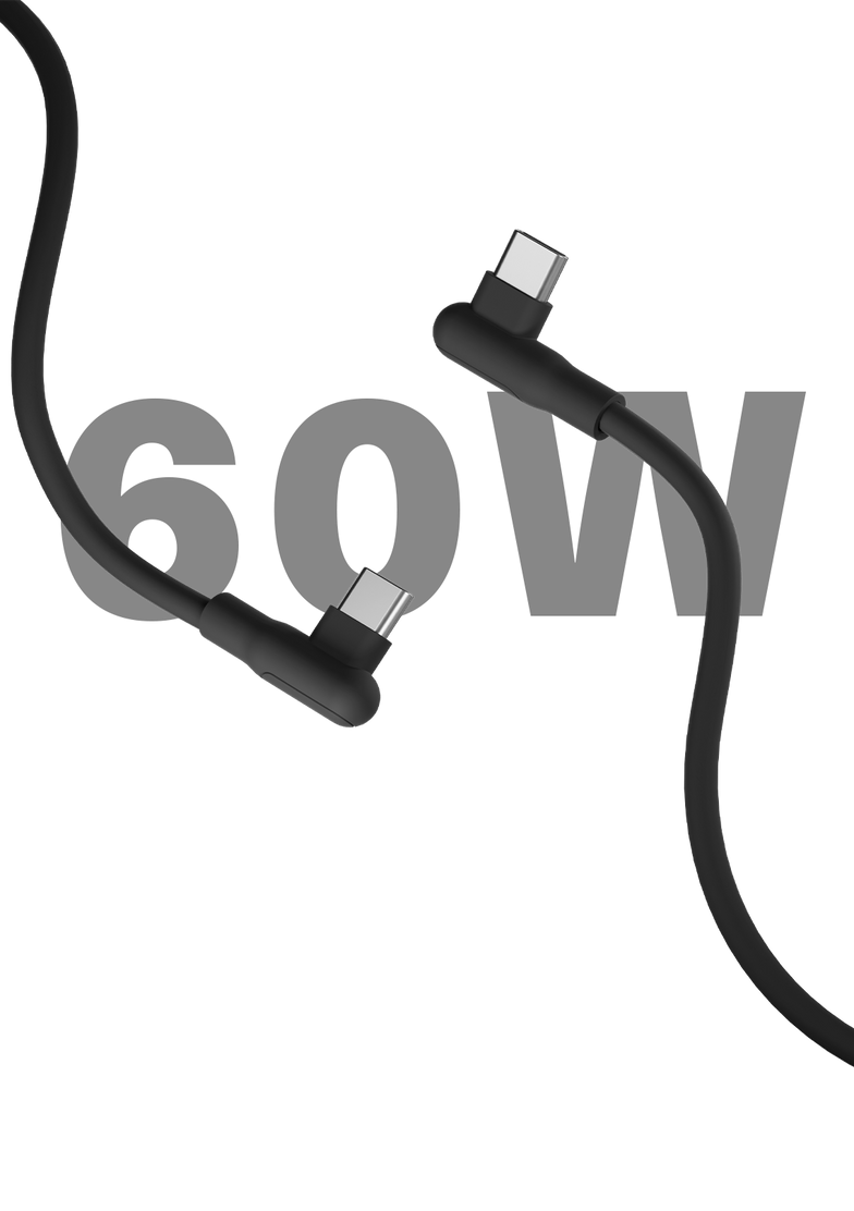 Right Angle USB-C to USB-C Magnetic Cable