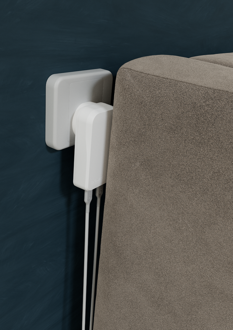 65W Dual USB-C GaN Slim Wall Charger
