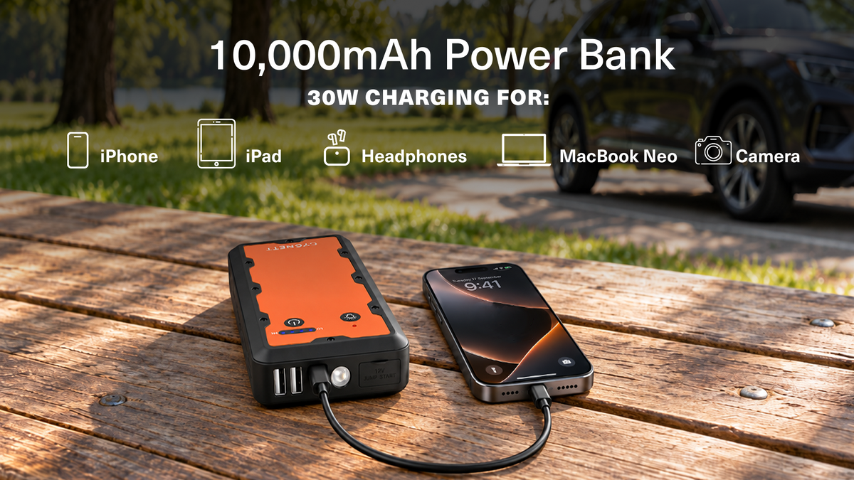Built in Power Bank - Desktop view