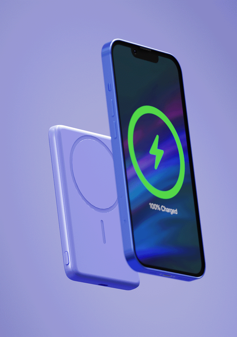 Magnetic Wireless Power Bank 5K