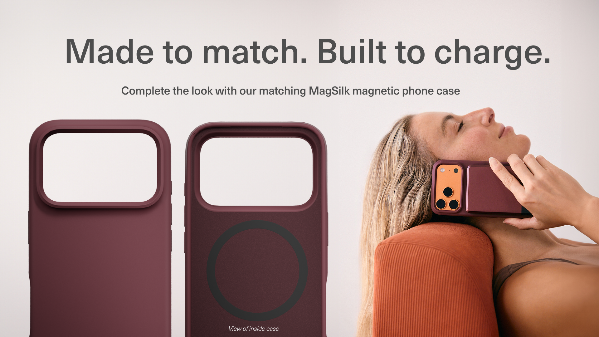 Perfect match - Desktop view