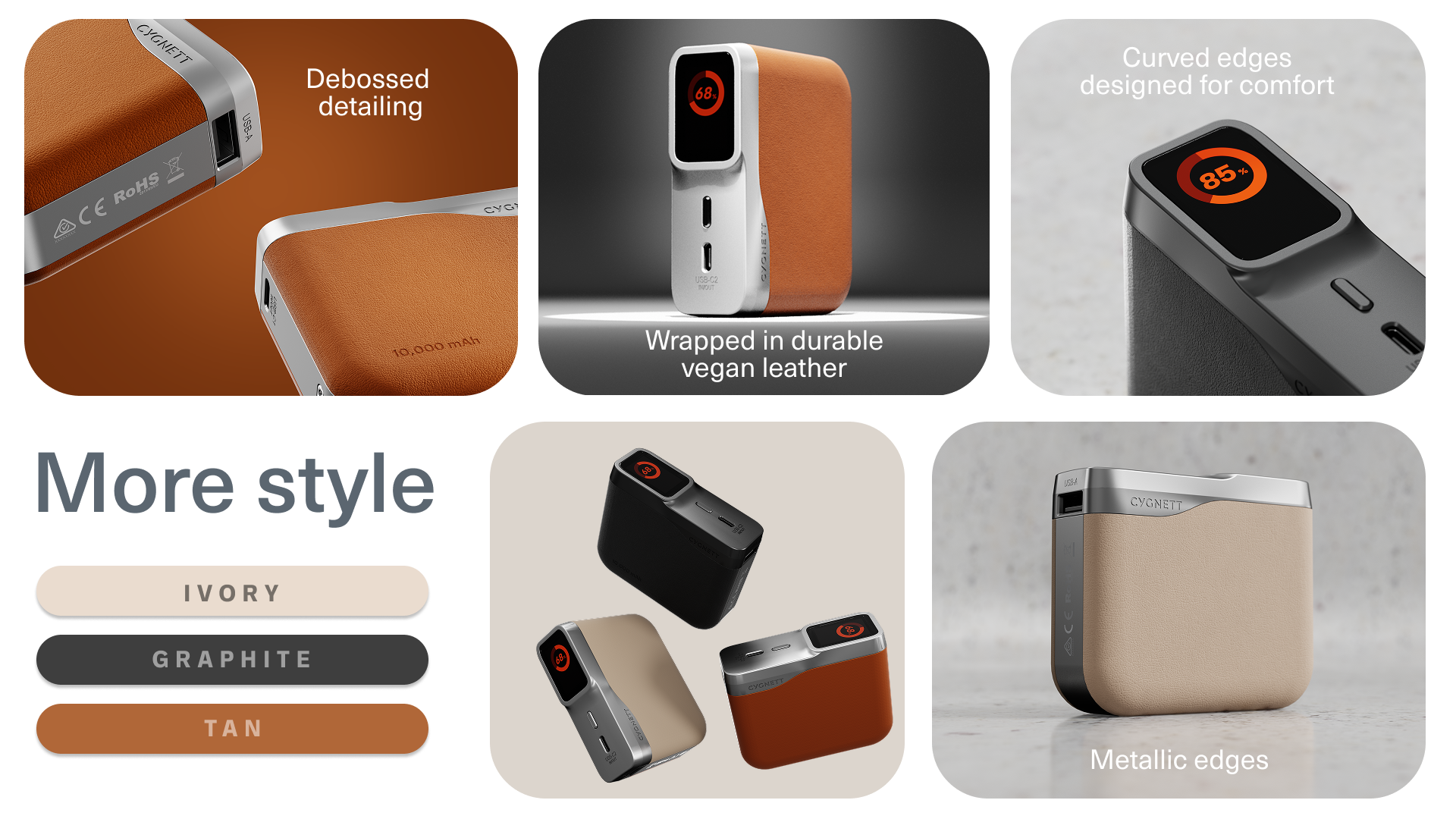 More style - Desktop view