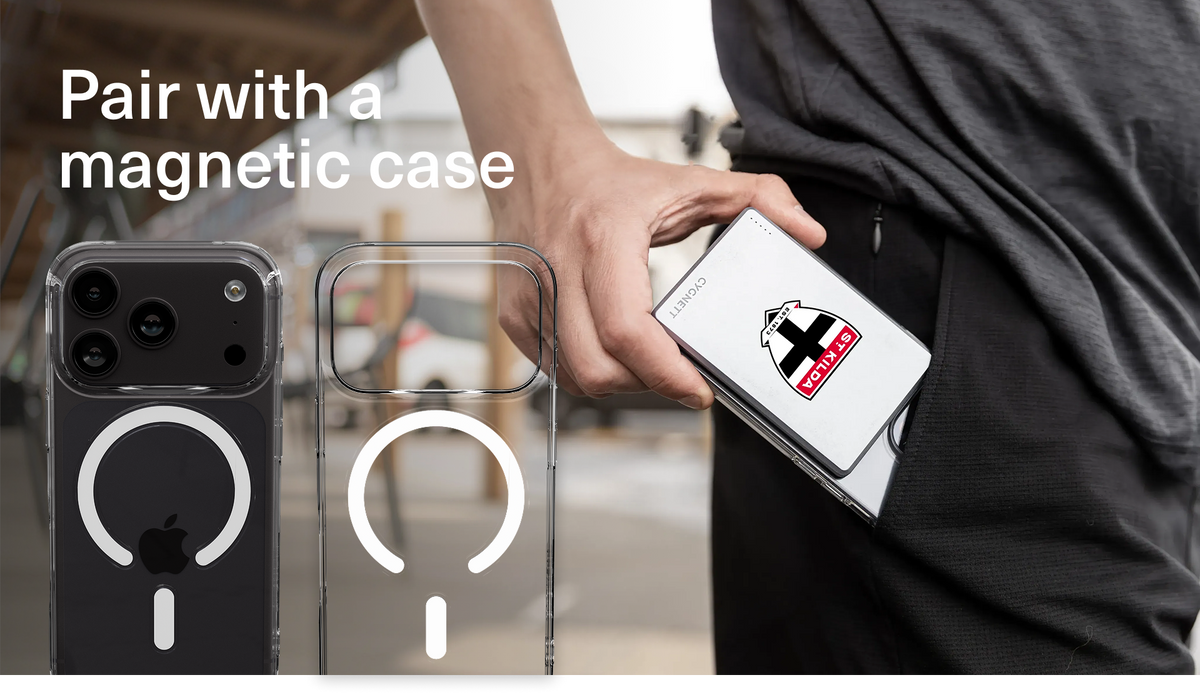 Pair with a magnetic case - Desktop view