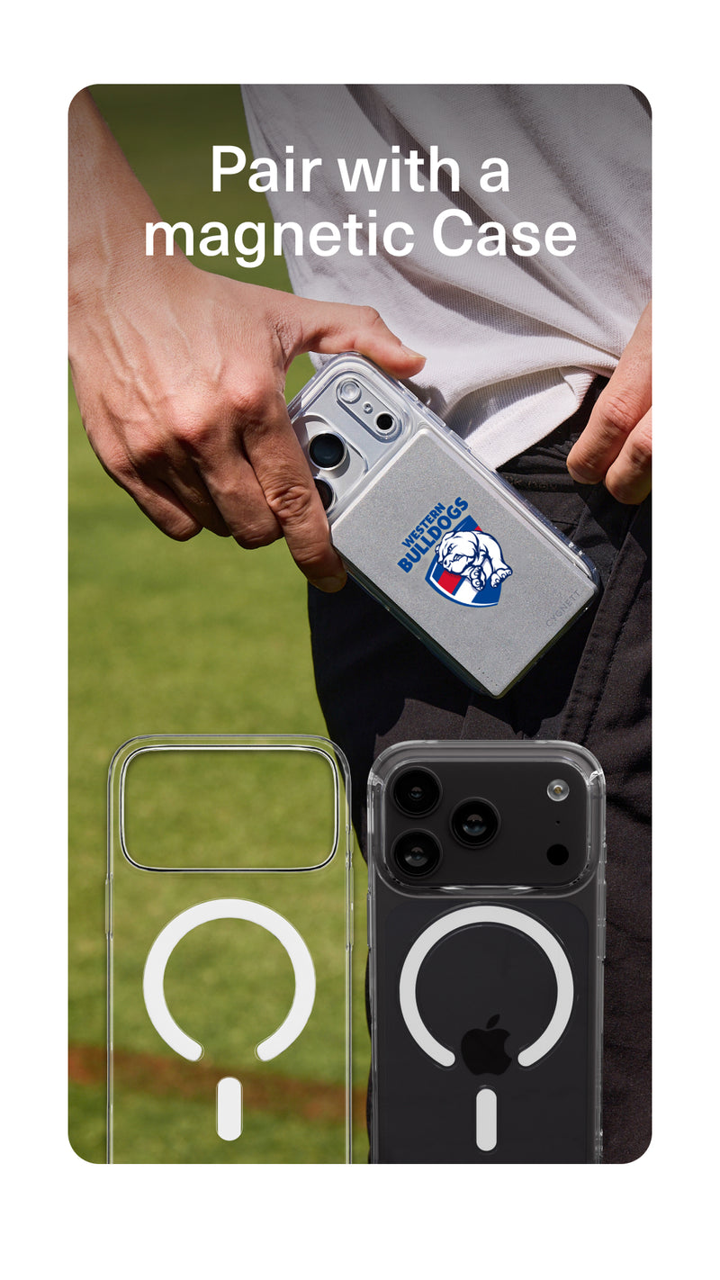 Pair with a magnetic case - Mobile view