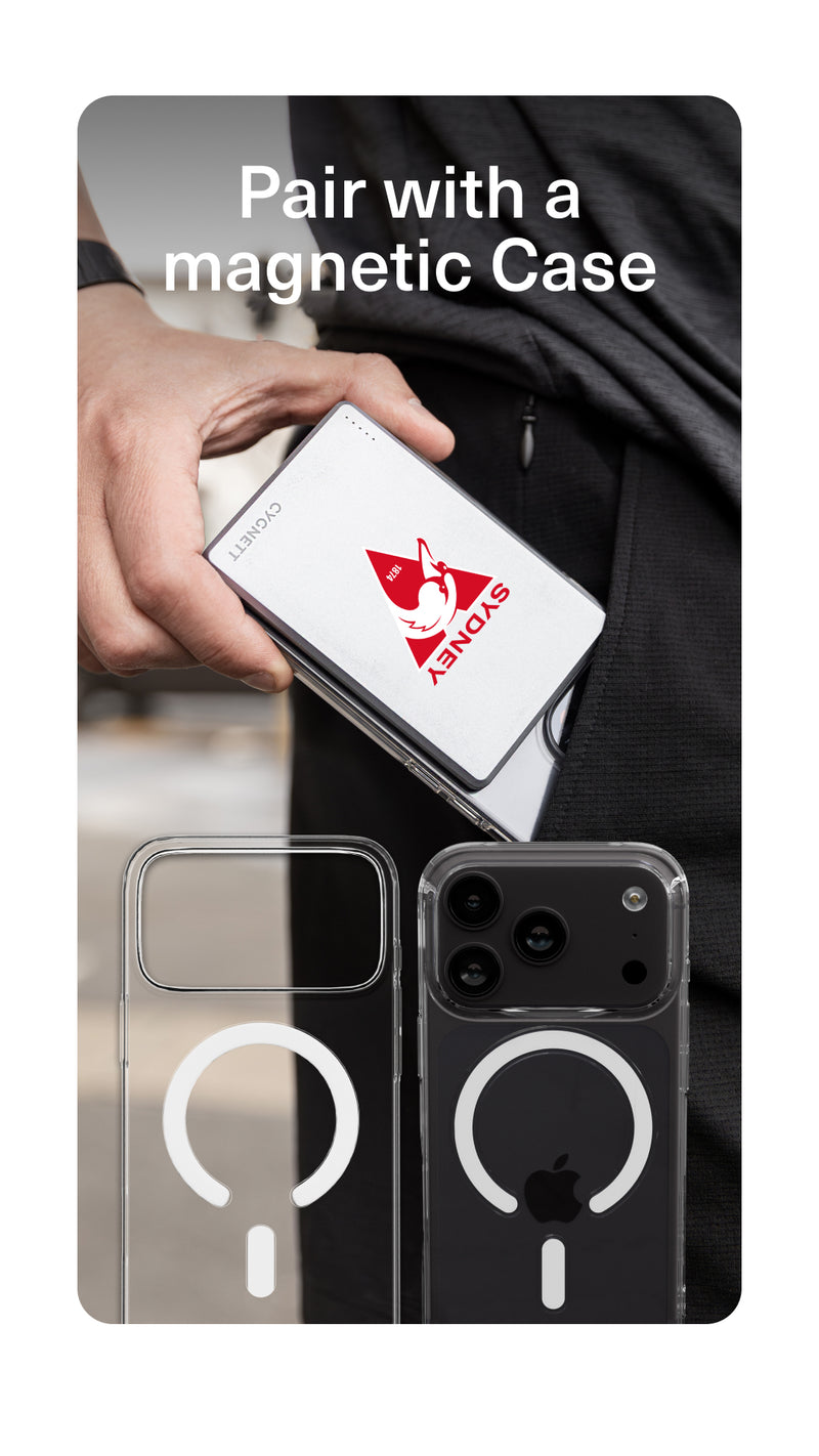 Pair with a magnetic case - Mobile view