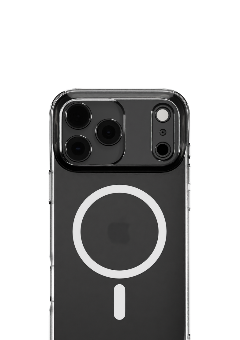 Magnetic Clear Case for iPhone 17 Pro