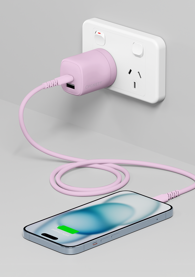 20W Dual Port Wall Charger