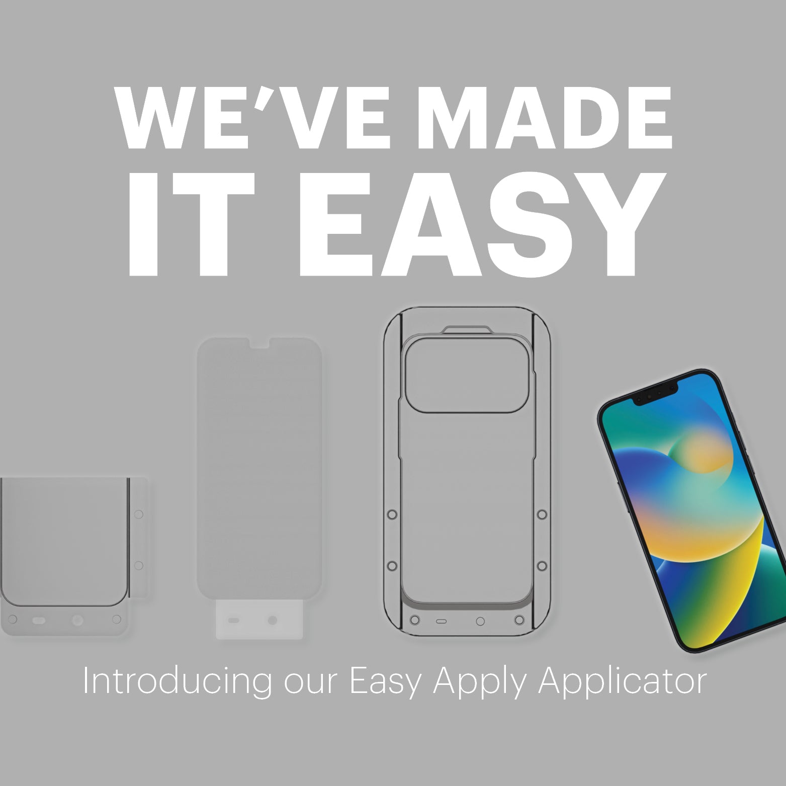 Easy Apply Screen Protector Applicator