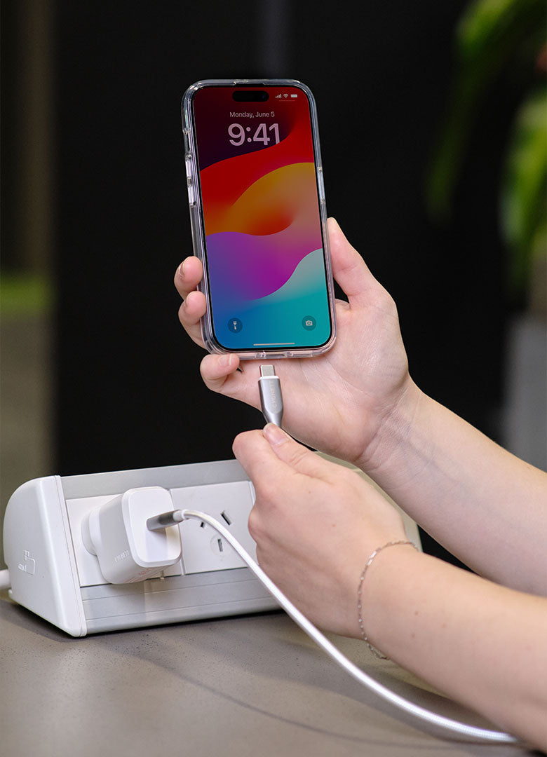 32W USB-C PD Dual Port Wall Charger