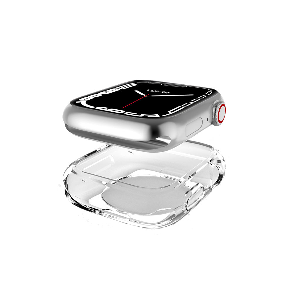 Apple Watch 7 Protective Bumper Case - 45mm (Clear) - Cygnett (AU)