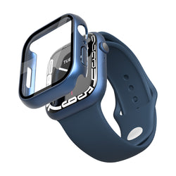 Apple Watch 7 Case with Glass Screen Protector 41mm - Blue - Cygnett (AU)