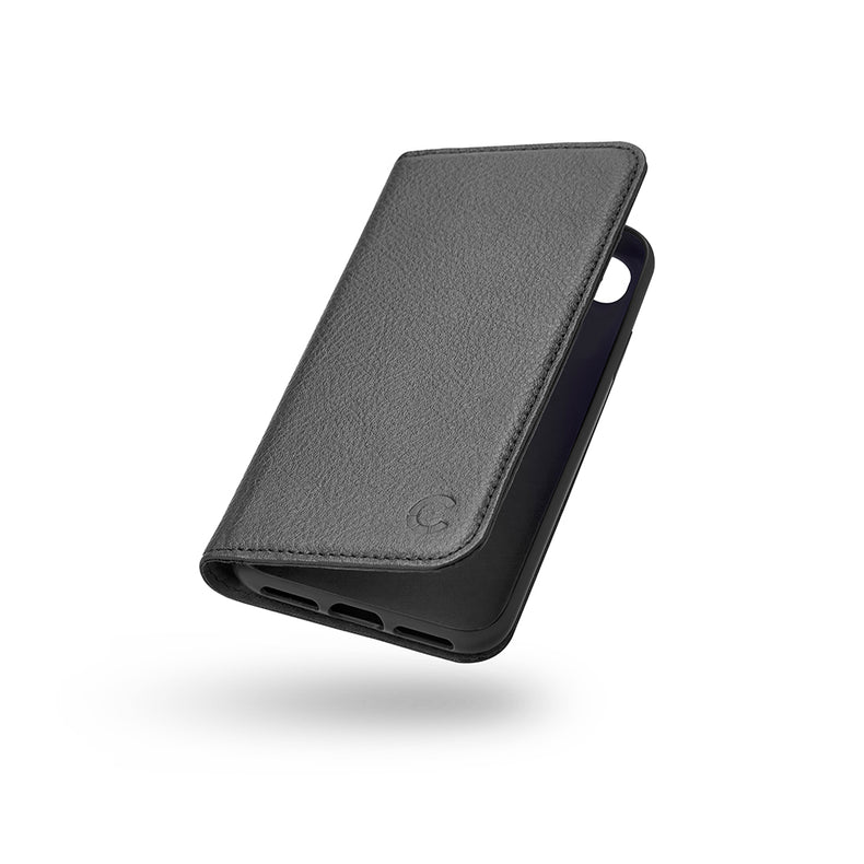 iPhone SE (2022/2020) 8 & 7 Leather Wallet Case - Black - Cygnett (AU)